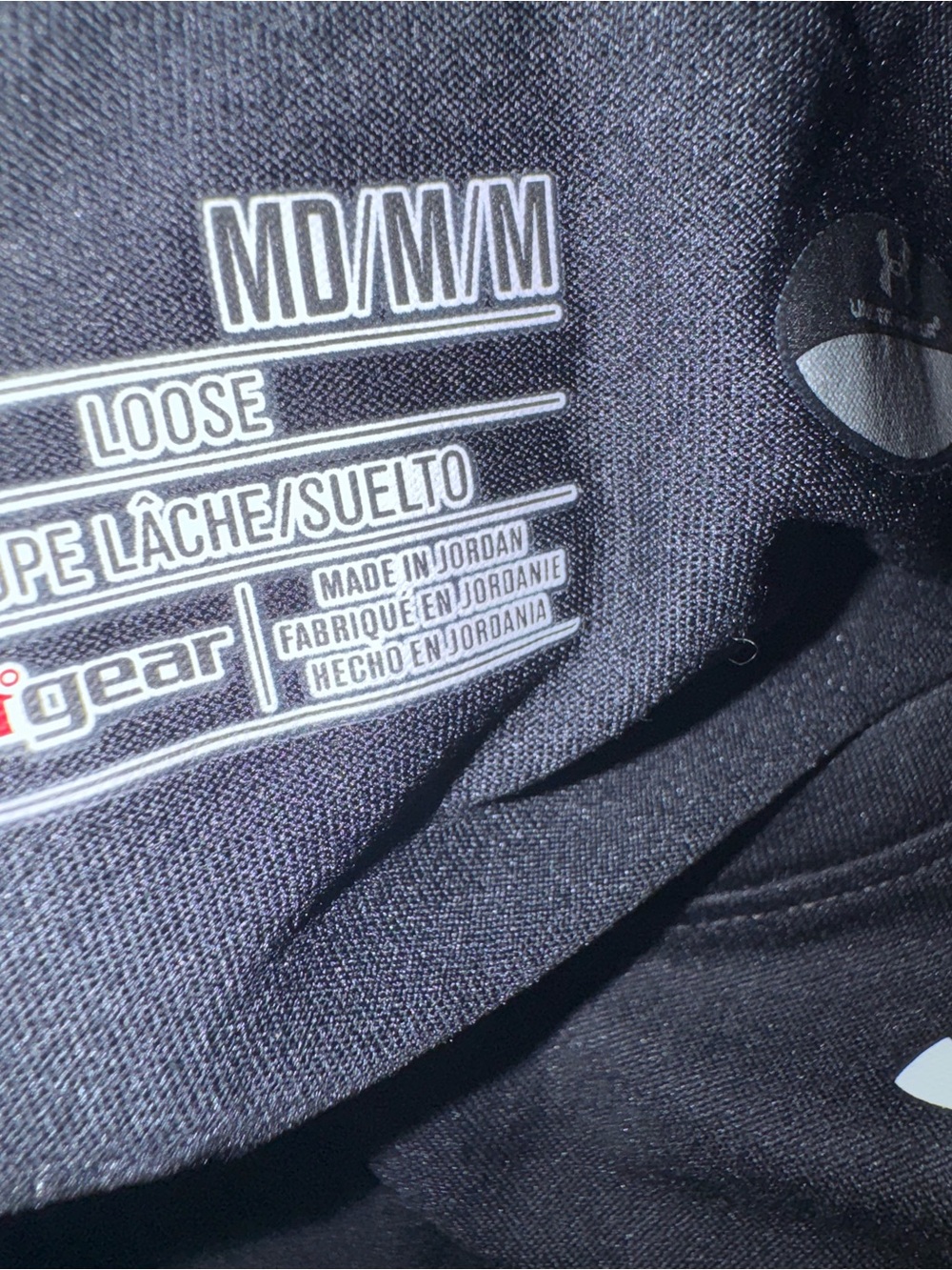 Under Armour Black Loose Fit Long Sleeve Tee - Picture 4 of 6